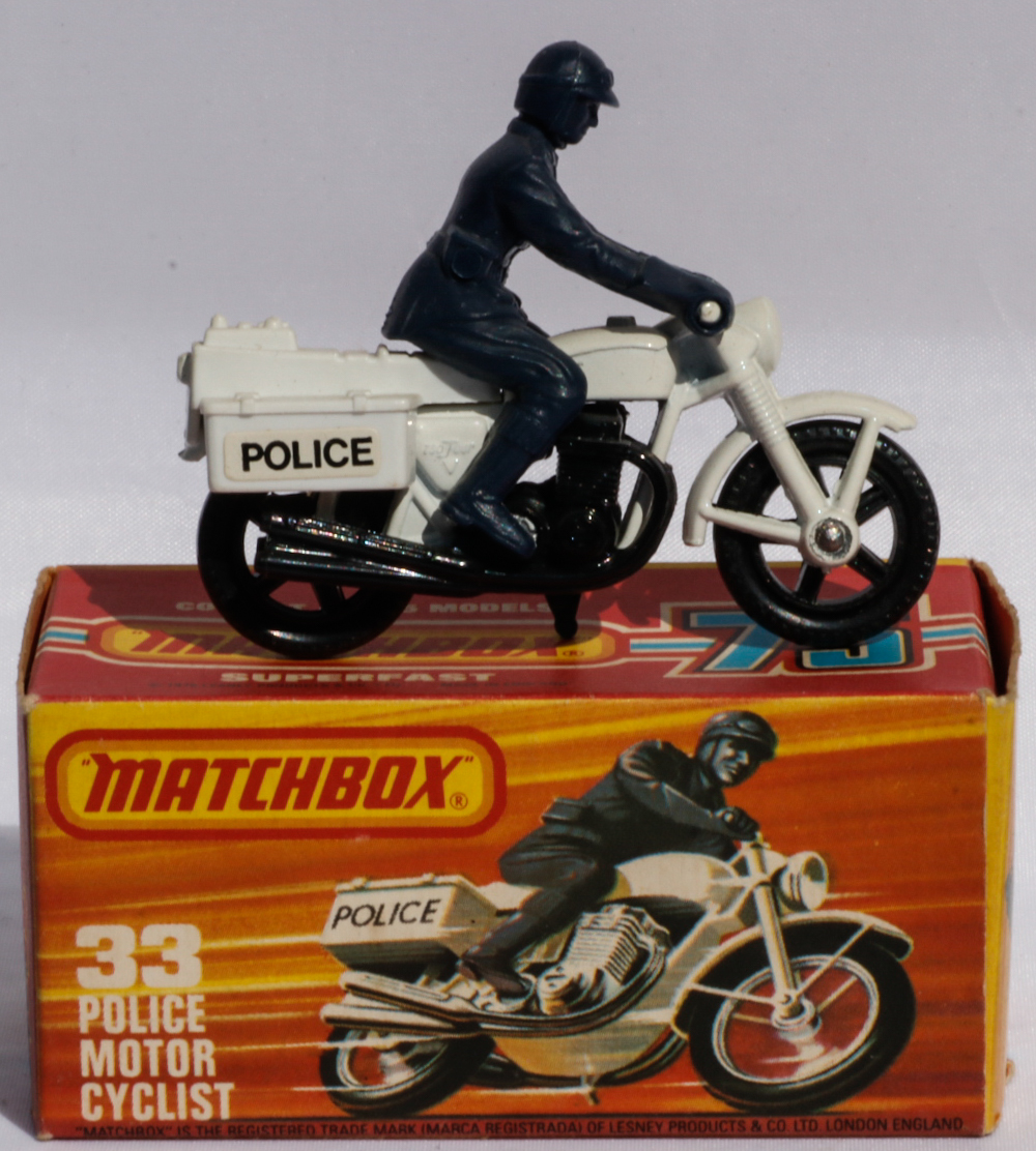 Matchbox Police Motor Cyclist